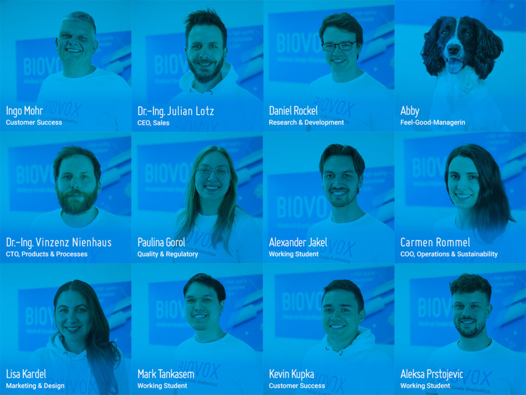 Alle BIOVOX Mitarbeiter - all BIOVOX team members